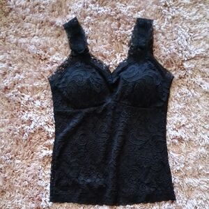 Black Lace Tank Top Never Worn